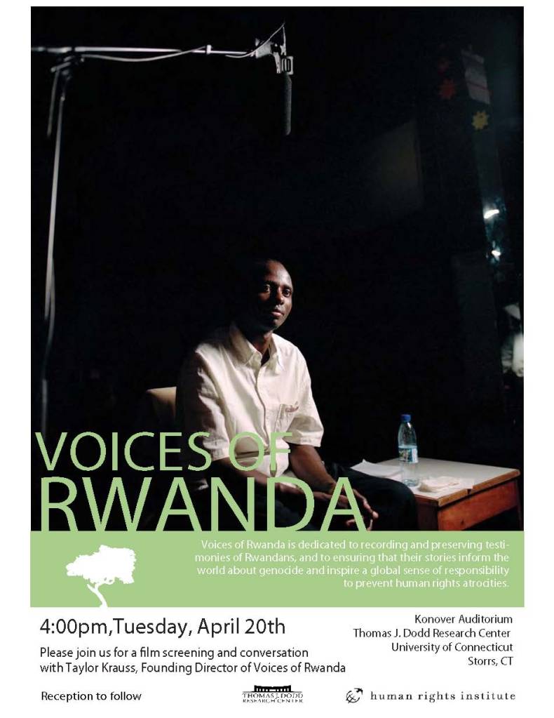 Voices of Rwanda Poster